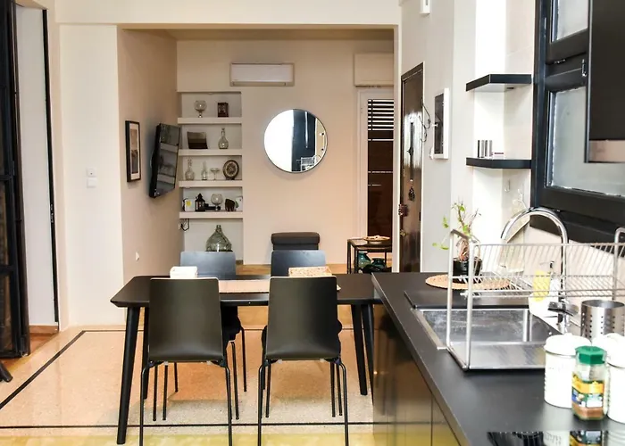 Central Apartment At Echarxia 2 Beds For 5 Pers By Mps
